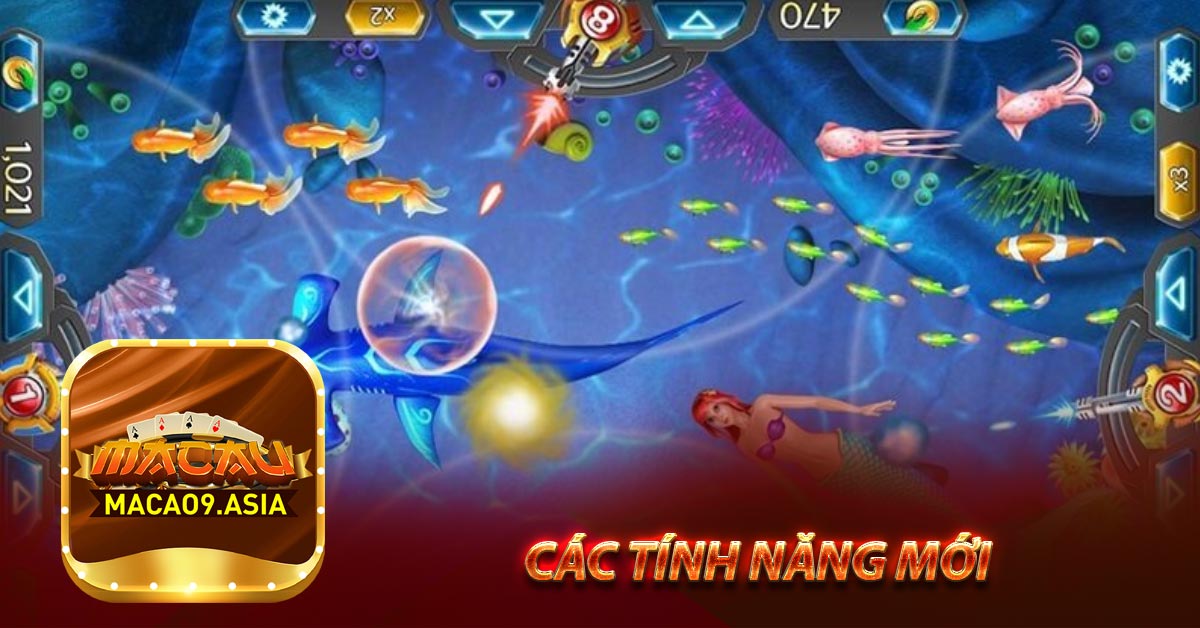 Các tính năng mới