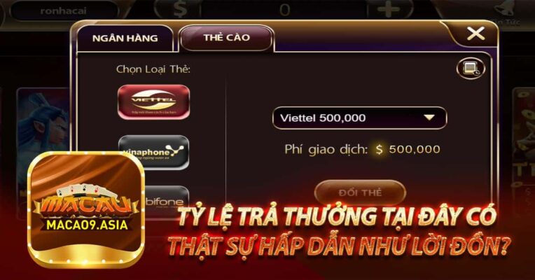 Tỷ lệ trả thưởng tại đây có thật sự hấp dẫn như lời đồn