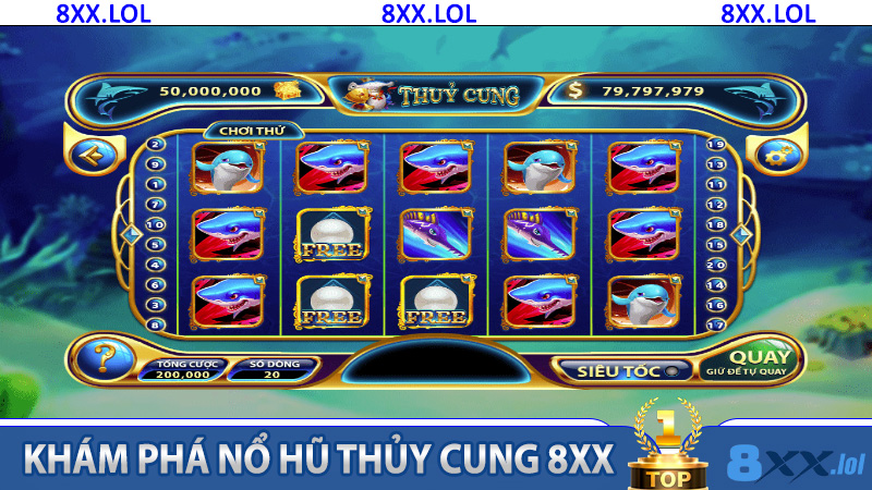 Khám Phá Nổ Hũ Thủy Cung 8XX – Hành Trình Săn Kho Báu Dưới Đại Dương