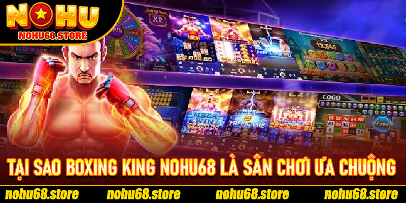 Tại Sao Boxing King Nohu68 Là Sân Chơi Ưa Chuộng Của Người Chơi?